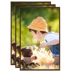 332196 Tander Photo Frames Collage 3 pcs for Table Bronze 10x15cm MDF