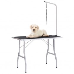 Tander Mesa de grooming ajustável para cães com 1 laço