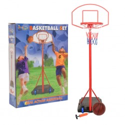 Conjunto portátil de basquetebol ajustável 200-236 cm