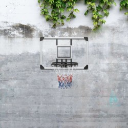 Tabela de basquetebol 90x60x2,5 cm policarbonato transparente
