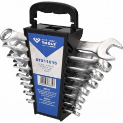 426111 BRILLIANT TOOLS Combination Wrench Set 15 pcs
