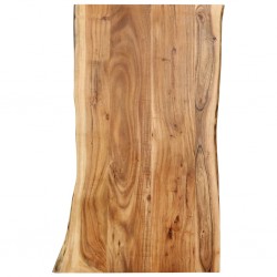 Tander Tampo de mesa 100x(50-60)x2,5 cm madeira de acácia maciça