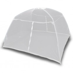 Tander Tenda de campismo 200x180x150 cm fibra de vidro branco