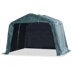 Tander Tenda para gado removível PVC 550 g/m² 3,3x3,2 m verde escuro