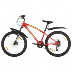 Tander Bicicleta de montanha 21 velocidades roda 26" 42 cm vermelho