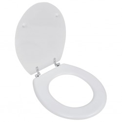 Tander Assento de sanita com tampa design simples MDF branco