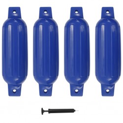 Tander Defensas de barco 4 pcs 41x11,5 cm PVC azul