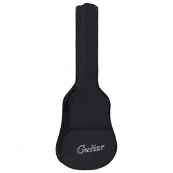Tander Saco guitarra p/ guitarra clássica 4/4 102x36,5 cm tecido preto
