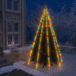 Tander Cordão de luzes árvore de Natal 400 luzes LED 400 cm colorido