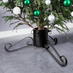 Tander Suporte para árvore de Natal 58x58x21 cm preto